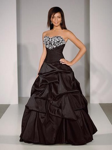 black prom dress	